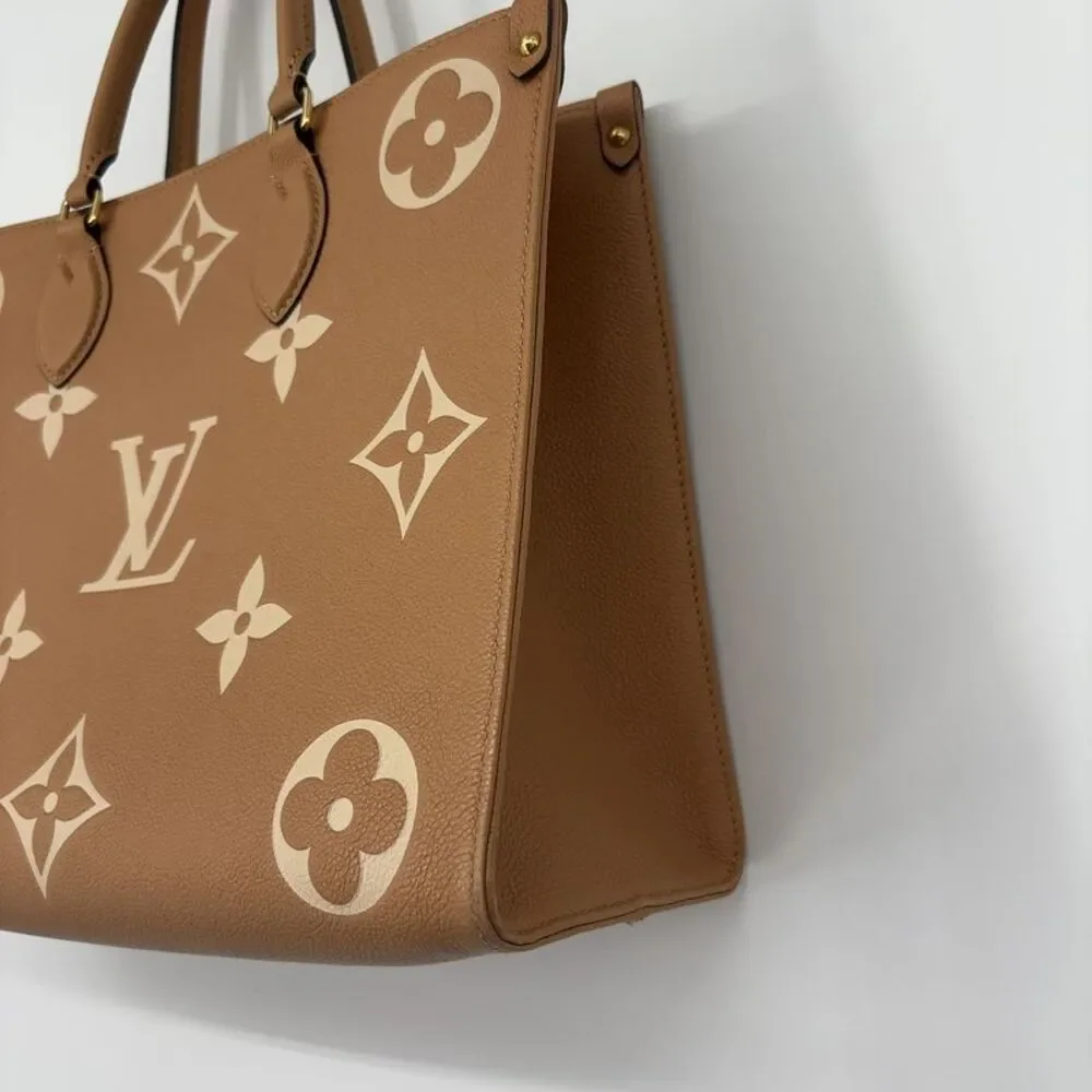 Louis Vuitton Beige Monogram Tote